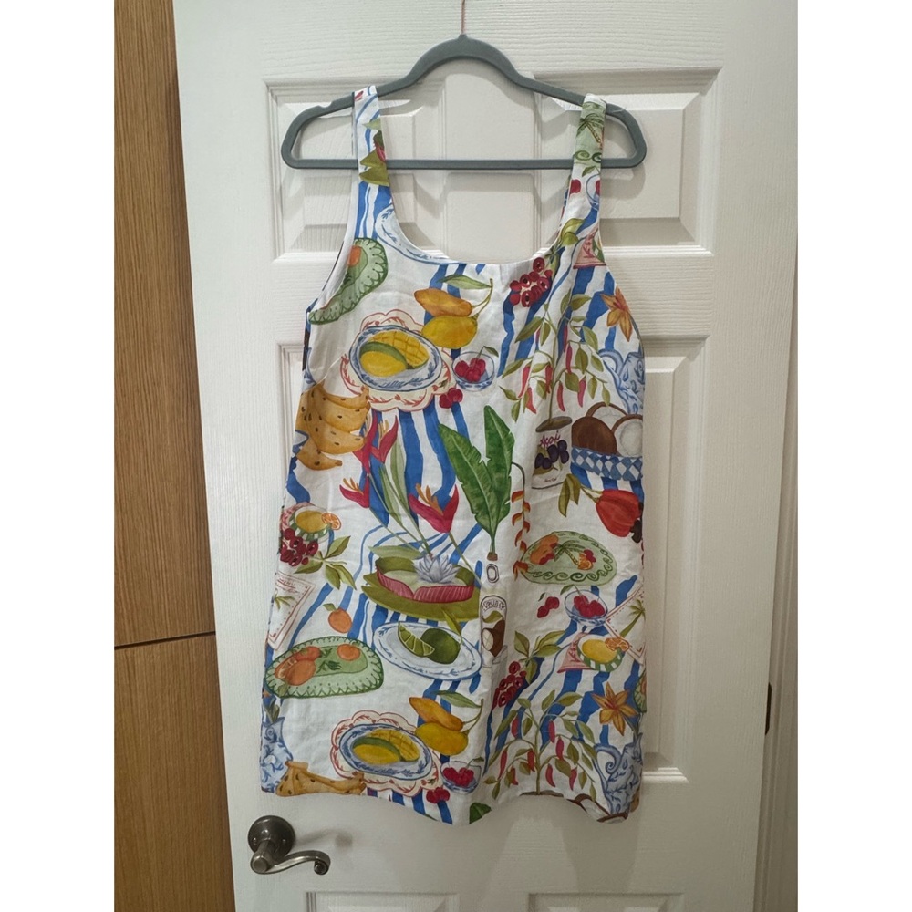 FARM Rio Multicolor Citrus & Botanical Print Sundress - Picture 3 of 5